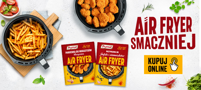 Przyprawy Air fryer. Kupuj online.