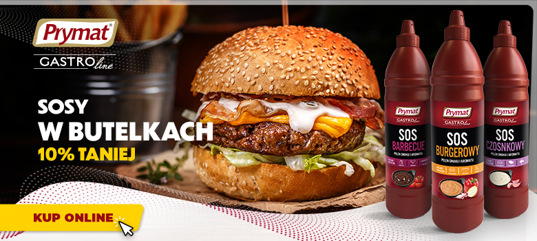 Sosy w butelkach 10% taniej.