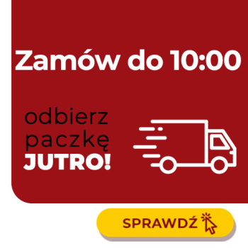 Zamów do 10, odbierz paczkę jutro. Sprawdź.