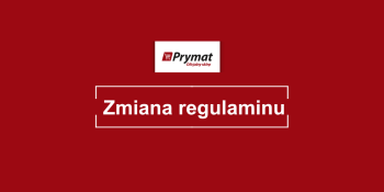 Zmiana regulaminu 