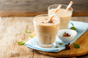 Chai latte zdjęcie. 
