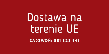 Dostawa na terenie UE. Zadzwoń: 881 822 443