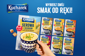 Głodny? Smak od ręki! Dodaj tylko wrzątku. Nowości Kucharek.