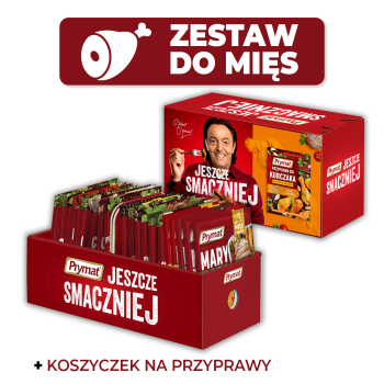Zestaw do mięs 23 przyprawy z koszyczkiem-organizerem 