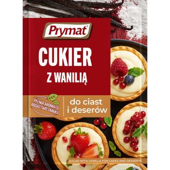 Cukier z wanilią do ciast i deserów Prymat 10 g
