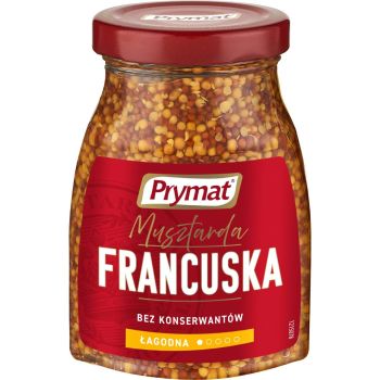 Musztarda francuska łagodna Prymat 180 g