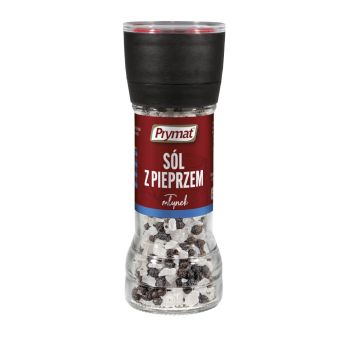 Sól morska z pieprzem Prymat w młynku 80 g