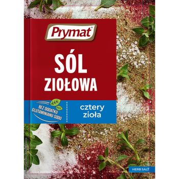 Sól ziołowa jodowana cztery zioła Prymat 30 g