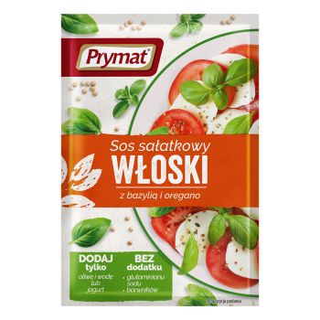 Sos sałatkowy włoski z bazylią i oregano Prymat 9 g