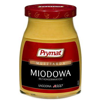 Musztarda miodowa łagodna Prymat 185 g