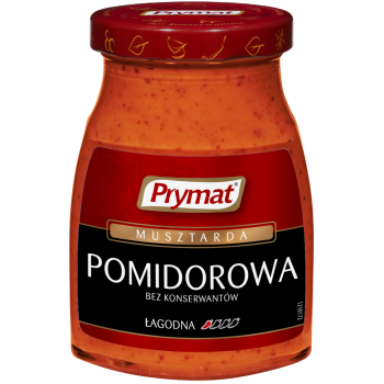 Musztarda pomidorowa łagodna Prymat 185 g