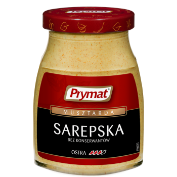 Musztarda sarepska ostra Prymat 180 g