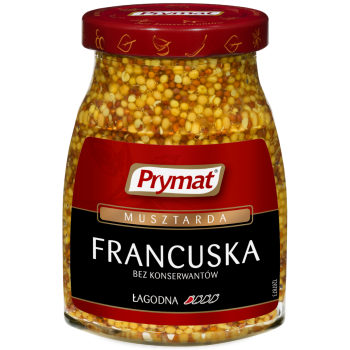 Musztarda francuska łagodna Prymat 180 g