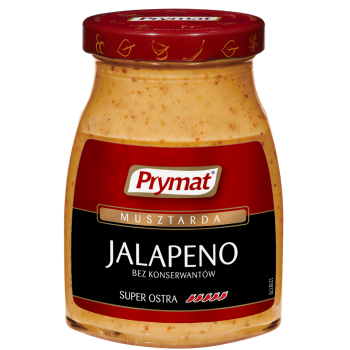 Musztarda jalapeño super ostra 180 g Prymat