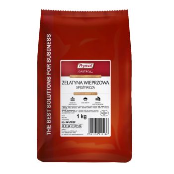 Żelatyna spożywcza wieprzowa Prymat GastroLine 1 kg