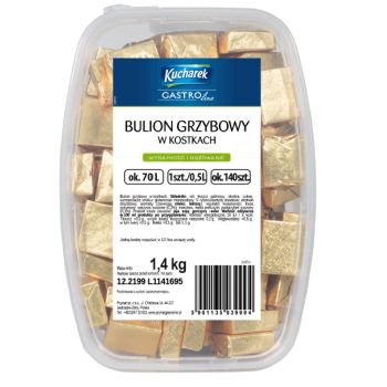 Bulion grzybowy w kostkach Kucharek GastroLine 1,4 kg