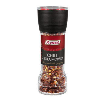Chili z solą morską Prymat w młynku 60 g