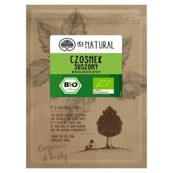 Czosnek mielony ekologiczny It's Natural 15 g