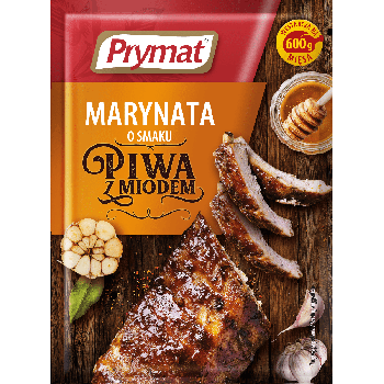 Marynata o smaku piwa z miodem Prymat 20 g
