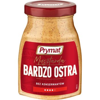Musztarda bardzo ostra Prymat 180 g 