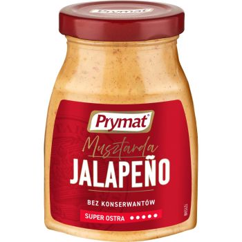 Musztarda jalapeño super ostra 180 g Prymat