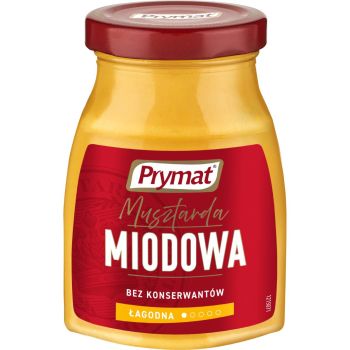 Musztarda miodowa łagodna Prymat 185 g