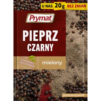 Pieprz czarny mielony Prymat 20 g