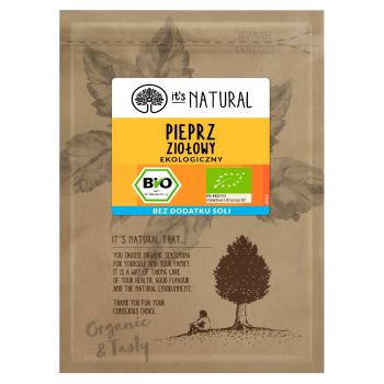 Pieprz ziołowy ekologiczny It's Natural 20 g