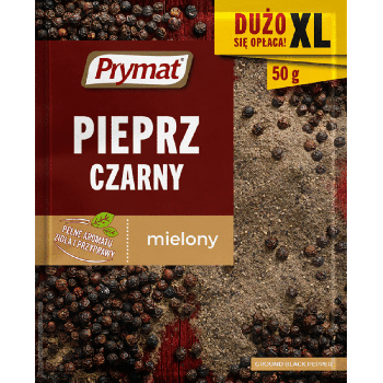 Pieprz czarny mielony Prymat XL 50 g