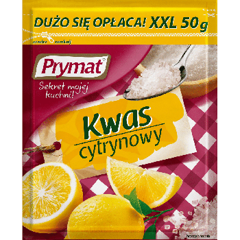 Kwas cytrynowy Prymat XXL 50 g