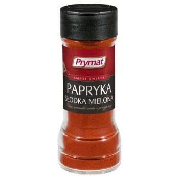 Papryka słodka mielona Prymat w szklanym opakowaniu 50 g