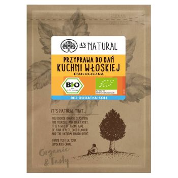 Przyprawa do dań kuchni włoskiej ekologiczna It's Natural 13 g