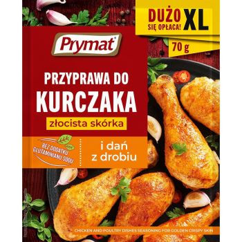 Przyprawa do kurczaka złocista skórka Prymat XL 70 g