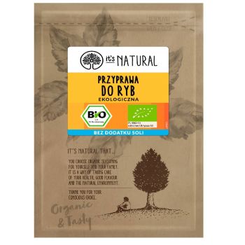 Przyprawa do ryb ekologiczna It's Natural 20 g