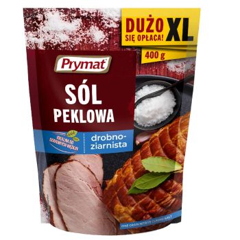 Sól peklowa drobnoziarnista Prymat 400 g