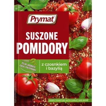 Suszone pomidory z czosnkiem i bazylią Prymat 15 g