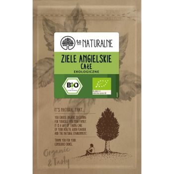 Ziele angielskie całe ekologiczne To Naturalne 15 g