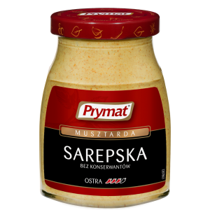Musztarda sarepska ostra Prymat 180 g