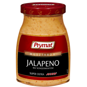 Musztarda jalapeño super ostra 180 g Prymat