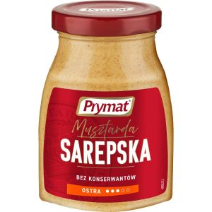 Musztarda sarepska ostra Prymat 180 g