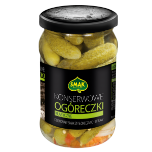Ogóreczki konserwowe klasyczne Smak 300 g