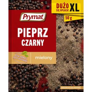 Pieprz czarny mielony Prymat XL 50 g