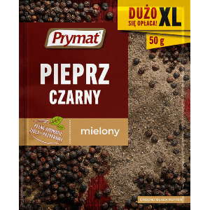 Pieprz czarny mielony Prymat XL 50 g