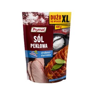 Sól peklowa drobnoziarnista Prymat 400 g