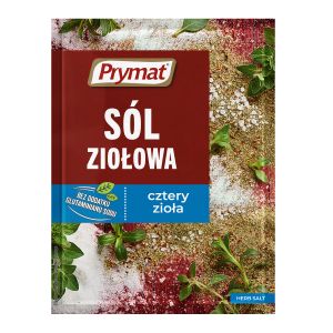 Sól ziołowa jodowana cztery zioła Prymat 30 g