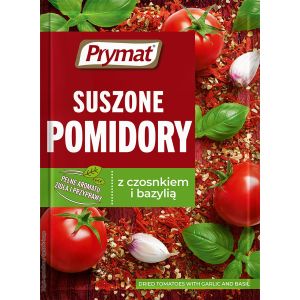 Suszone pomidory z czosnkiem i bazylią Prymat 15 g