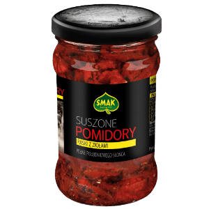 Suszone pomidory paski z ziołami Smak 280 g