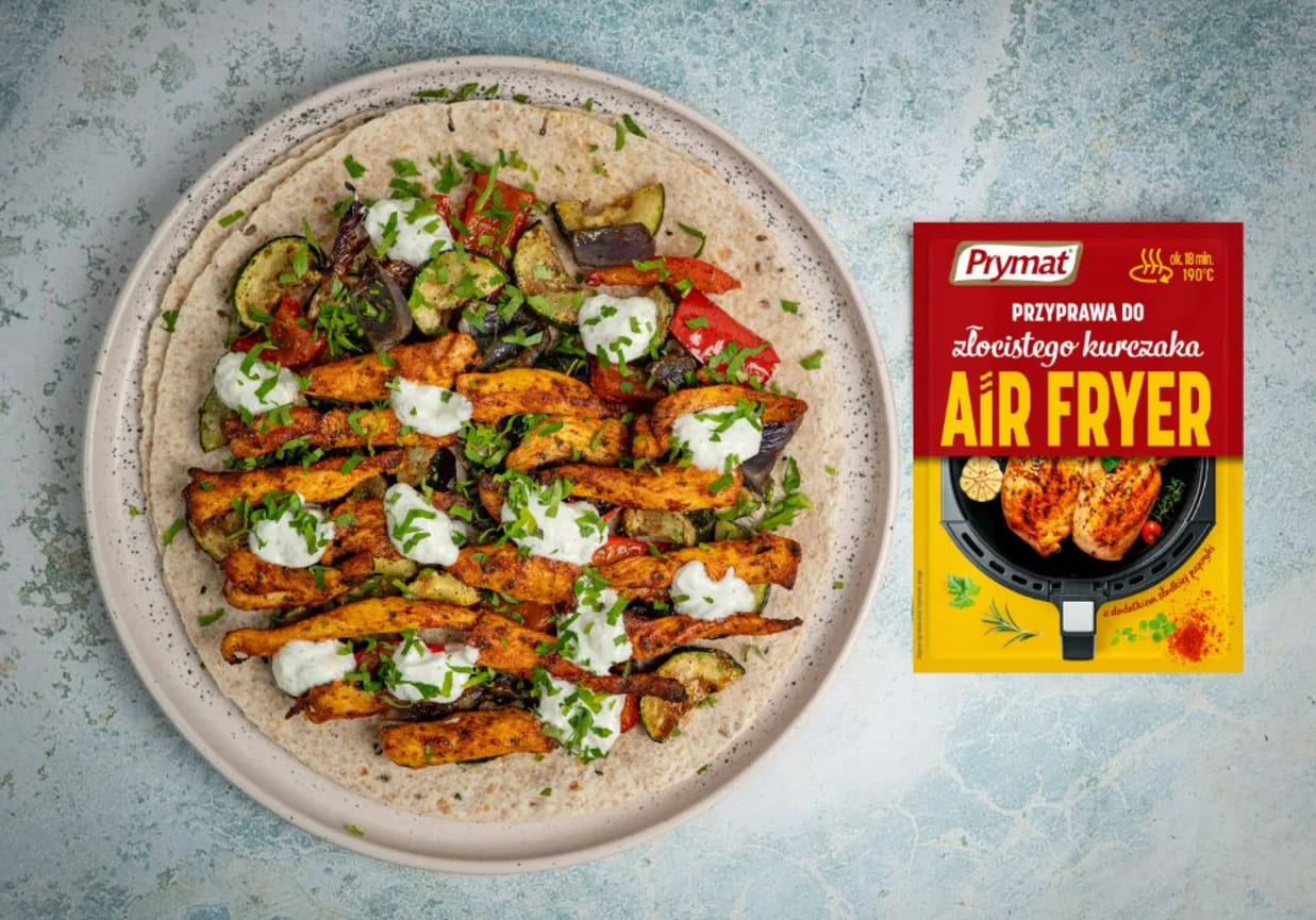 Kurczak z air fryera – sprawdź, jak zrobić domowego kurczaka gyros! 