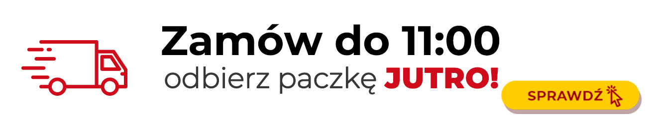 Zamów do 11, odbierz paczkę jutro. Sprawdź!