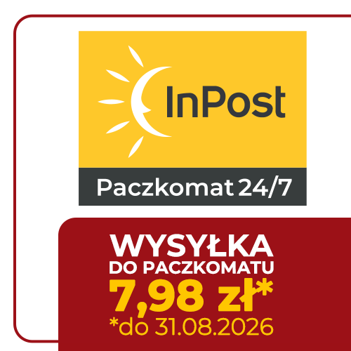 Wysyłka do Paczkomat&oacute;w InPost za 7,98 do 31.08.2026